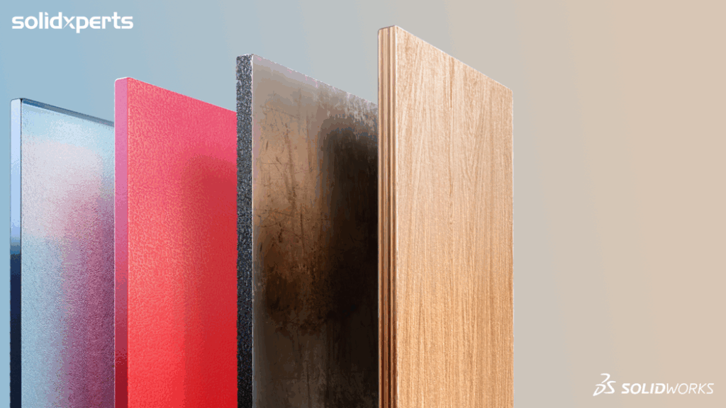 PBR Materials in SOLIDWORKS Visualize